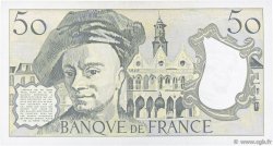 50 Francs QUENTIN DE LA TOUR FRANCIA  1989 F.67.15 SC