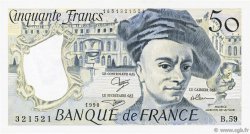 50 Francs QUENTIN DE LA TOUR FRANCIA  1990 F.67.16 AU