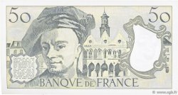 50 Francs QUENTIN DE LA TOUR FRANCIA  1992 F.67.18 SPL+