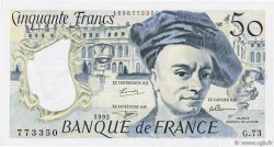 50 Francs QUENTIN DE LA TOUR FRANCIA  1992 F.67.18 BB