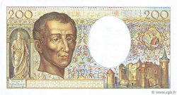 200 Francs MONTESQUIEU FRANCE  1982 F.70.02 VF+