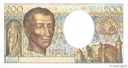 200 Francs MONTESQUIEU FRANCIA  1982 F.70.02 EBC