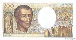 200 Francs MONTESQUIEU FRANCE  1984 F.70.04 XF