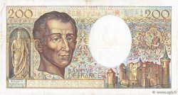 200 Francs MONTESQUIEU FRANCIA  1984 F.70.04 MB