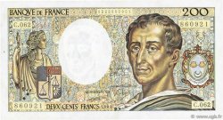 200 Francs MONTESQUIEU FRANCIA  1988 F.70.08 MBC