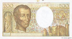 200 Francs MONTESQUIEU FRANCE  1989 F.70.09 VF