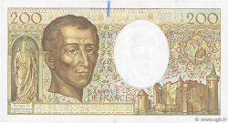 200 Francs MONTESQUIEU FRANCE  1989 F.70.09 TTB