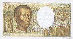 200 Francs MONTESQUIEU FRANKREICH  1991 F.70.11 VZ