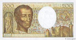 200 Francs MONTESQUIEU FRANKREICH  1991 F.70.11 VZ