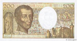 200 Francs MONTESQUIEU FRANCIA  1990 F.70.10b SPL