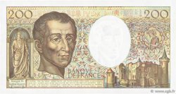 200 Francs MONTESQUIEU FRANKREICH  1992 F.70.12a fVZ