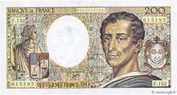 200 Francs MONTESQUIEU FRANKREICH  1992 F.70.12c fST