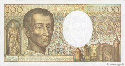 200 Francs MONTESQUIEU FRANCIA  1992 F.70.12c MBC