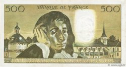 500 Francs PASCAL FRANCIA  1968 F.71.01 BC+