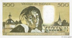 500 Francs PASCAL FRANCE  1969 F.71.03 VF