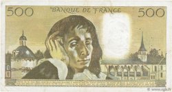 500 Francs PASCAL FRANCE  1976 F.71.15a F
