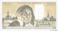 500 Francs PASCAL FRANCE  1990 F.71.43 XF