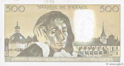 500 Francs PASCAL FRANKREICH  1990 F.71.45 VZ