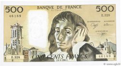 500 Francs PASCAL FRANKREICH  1990 F.71.45 VZ