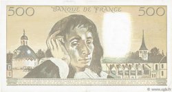 500 Francs PASCAL FRANCIA  1991 F.71.48 MBC