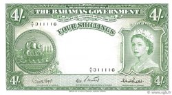 4 Shillings BAHAMAS  1953 P.13c UNC-