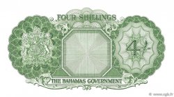 4 Shillings BAHAMAS  1953 P.13d SC+
