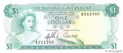 1 Dollar BAHAMAS  1965 P.18a fST+