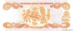 5 Dollars BAHAMAS  1984 P.45b UNC-