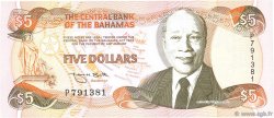 5 Dollars BAHAMAS  1995 P.52 ST
