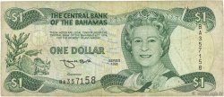 1 Dollar BAHAMAS  1996 P.57 F