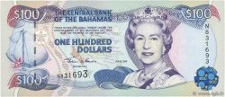 100 Dollars BAHAMAS  2000 P.67 AU