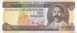 10 Dollars BARBADE  1986 P.35A NEUF