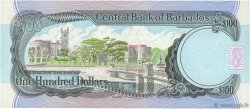 100 Dollars BARBADOS  1986 P.35B UNC-