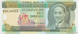 5 Dollars BARBADOS  1996 P.47