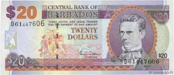20 Dollars BARBADOS  2006 P.63B ST