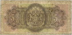 5 Shillings BERMUDAS  1937 P.08b SGE