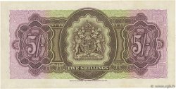 5 Shillings BERMUDA  1957 P.18b q.FDC
