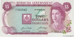 5 Dollars BERMUDAS  1970 P.24a FDC