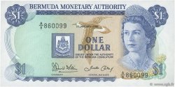 1 Dollar BERMUDAS  1986 P.28c FDC