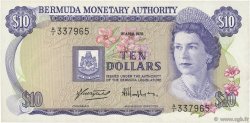10 Dollars BERMUDAS  1978 P.30a VZ