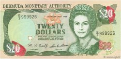 20 Dollars BERMUDAS  1996 P.43a FDC
