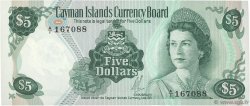 5 Dollars CAYMANS ISLANDS  1972 P.02a UNC-