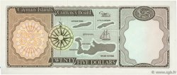 25 Dollars CAYMANS ISLANDS  1972 P.04 UNC