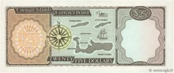 25 Dollars CAYMANS ISLANDS  1974 P.08a AU+
