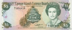 5 Dollars ISOLE CAYMAN  1991 P.12a q.FDC