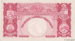 1 Dollar EAST CARIBBEAN STATES  1958 P.07c BB