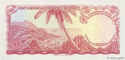 1 Dollar EAST CARIBBEAN STATES  1965 P.13c EBC