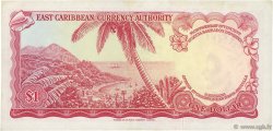 1 Dollar EAST CARIBBEAN STATES  1965 P.13d VF+