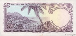 20 Dollars CARIBBEAN   1965 P.15l XF