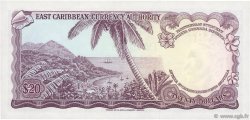 20 Dollars EAST CARIBBEAN STATES  1965 P.15o SC